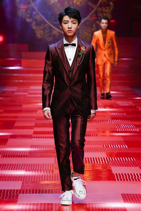 karry wang dolce gabbana|Dolce & Gabbana's Kings of Hearts for Men's Spring .